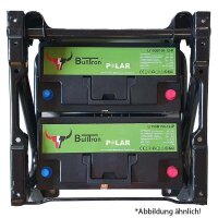 BullTron® 165Ah Polar LiFePO4 12.8V Akku mit Smart BMS, Bluetooth App und Heizung
