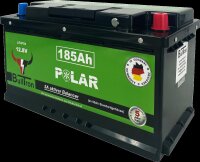 BullTron® 185Ah Polar LiFePO4 12.8V Akku mit Smart BMS, Bluetooth App und Heizung
