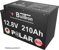 BullTron® 210Ah Polar LiFePO4 12.8V Akku mit Smart...