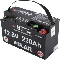 BullTron® 230Ah Polar LiFePO4 12.8V Akku mit Smart...