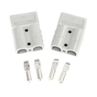 WATTSTUNDE® 2 x Anderson Stecker / Verbinder 50A und...