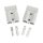 WATTSTUNDE® 2 x Anderson Stecker / Verbinder 50A und 4 x Crimpkontakte
