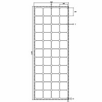 WATTSTUNDE® WS160SPS-L DAYLIGHT Sunpower Solarmodul...