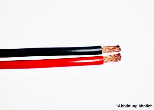 Batteriekabel flexibel, H07V-K 6,0-70,0 mm² pro Meter rot-70 mm²