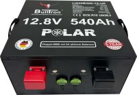 BullTron® 540Ah Polar LiFePO4 12.8V Akku mit Smart Doppel-BMS