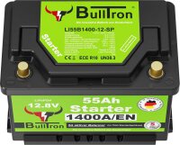 BullTron® 55Ah L3 Polar Starter und Versorger Batterie LiFePO4 12.8V Akku