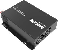 BullTron Combi 2000W Wechselrichter + 80A Ladegerät mit Fernbedienung
