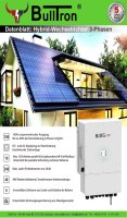 BullTron® Hybridwechselrichter 12KW 3-phasig USV, Display, WIFI, CAN, RS485